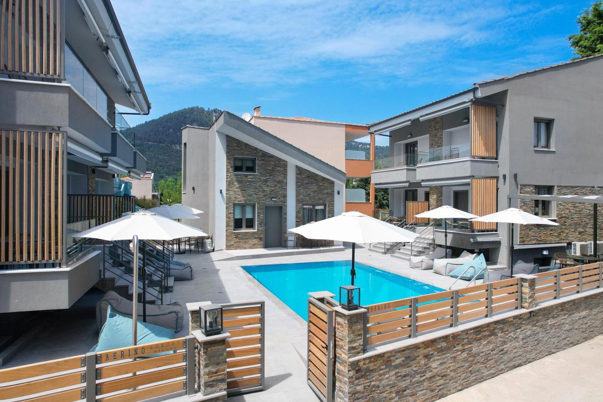 Aerino Luxury Villas Chrysi Ammoudia Exterior foto